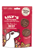 Biscoitos para cão Lilys Kitchen Dog Treats Beef Mini Burgers 70 g