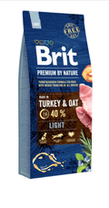 Brit Premium by Nature Light Turkey & Oat 3 kg