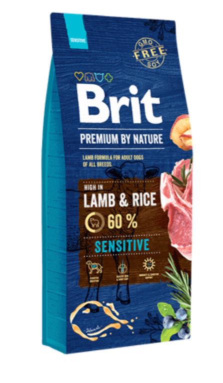Brit Premium by Nature Sensitive Dog Lamb & Rice 1 kg