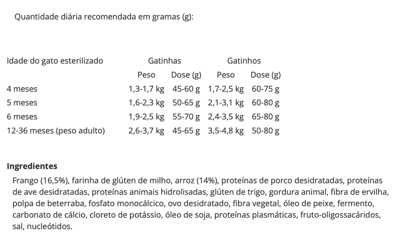 Advance Cat Junior Esterilizado Frango e Arroz