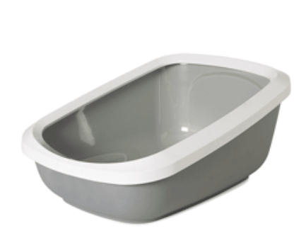 Caixa de areia para Gatos Savic WC Aseo Jumbo Mocha