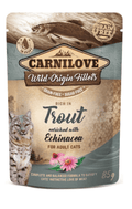 Carnilove Grain-Free Cat Trout with Echinacea Wet (Saqueta) 85 g