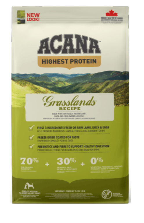 Acana Highest Protein Dog Grassland