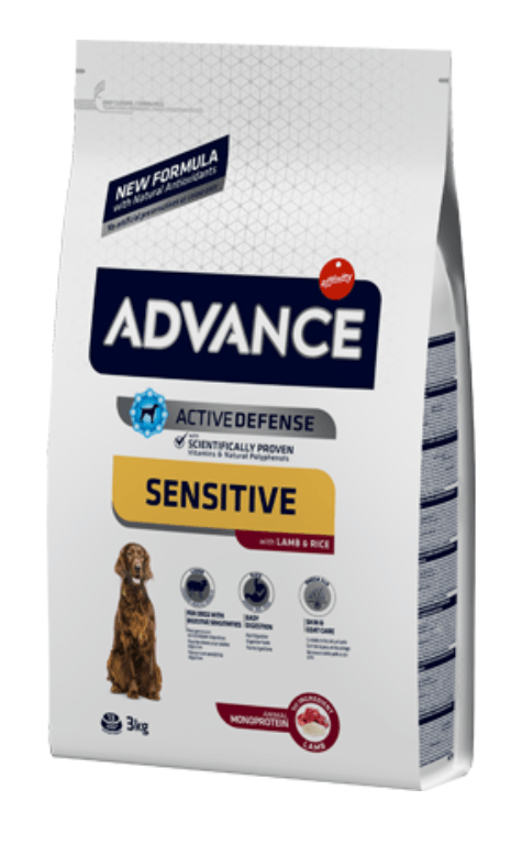Advance Cão Adulto Sensitive Borrego e Arroz