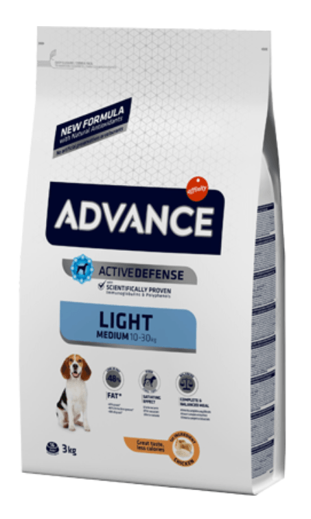 Ração Advance Dog Medium Light Frango e Arroz