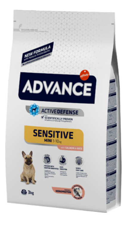 Advance Dog Mini Sensitive Salmão e Arroz