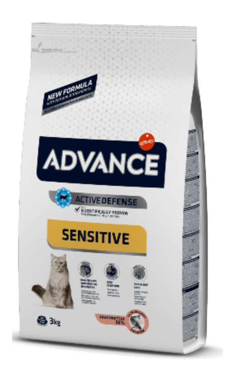 Advance Cat Adult Sensitive Salmão e Arroz