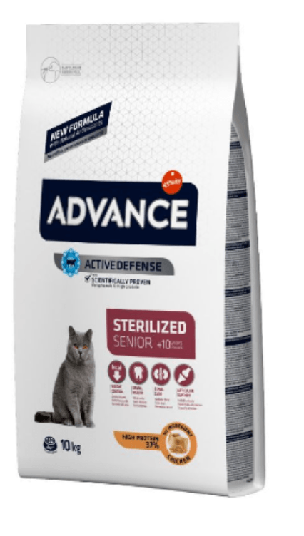 Advance Cat Sterilized Senior +10 Chicken & Barley