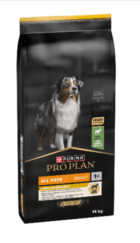 Pro Plan Dog All Size Adult Light Sterilised Lamb