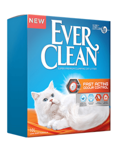 Ever Clean Fast Acting  Areia para Gatos Auto Aglomerante