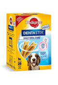 Biscoitos para cão Pedigree Snack Dentastix Médio Multipack