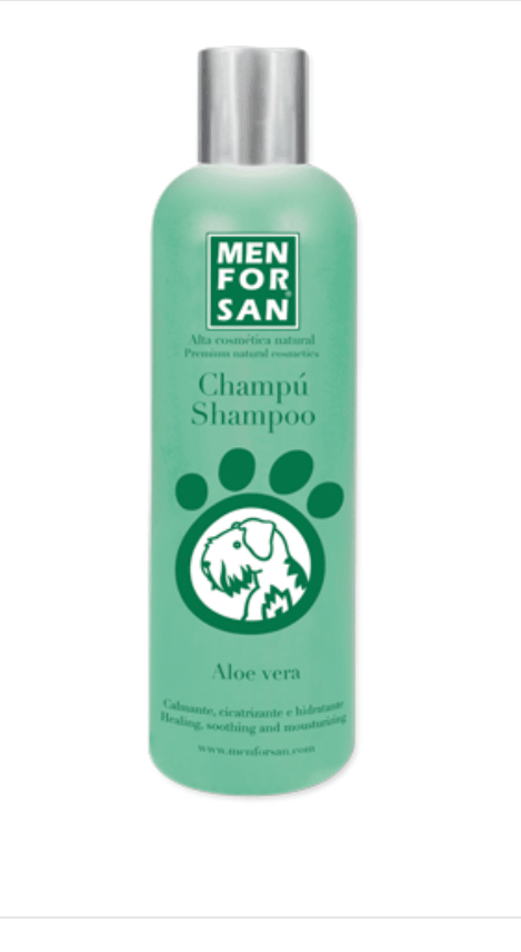 Menforsan Champô Natural Calmante e Cicatrizante com Aloé Vera para cão