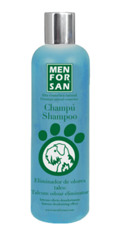 Menforsan Champô Natural Eliminador de Odores com Talco para cão