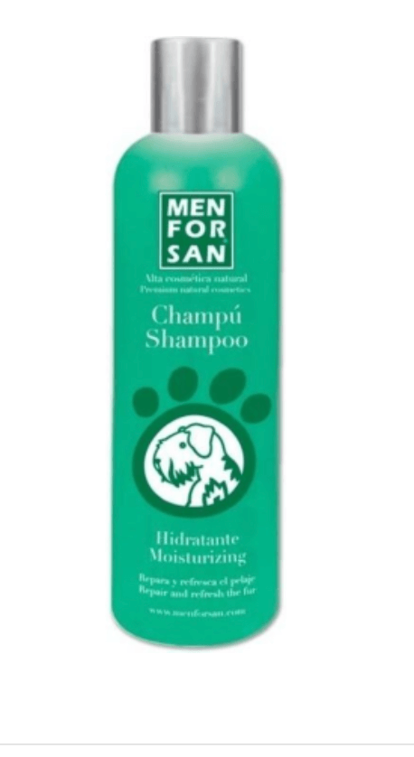 Menforsan Champô Natural Hidratante com Maça Verde para cão
