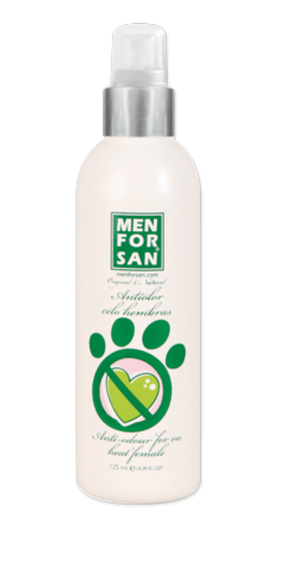 Spray Menforsan Anti Cheiro de Cio das Fêmeas para cão