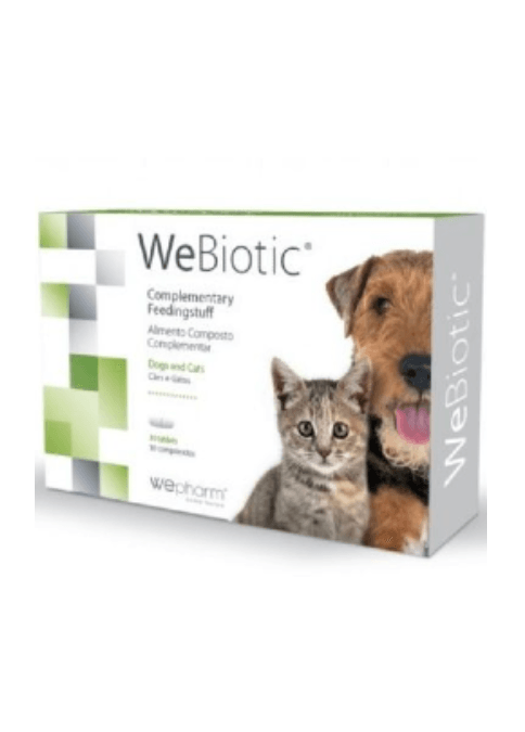 Suplemento WeBiotic para cão e gato 30 comprimidos
