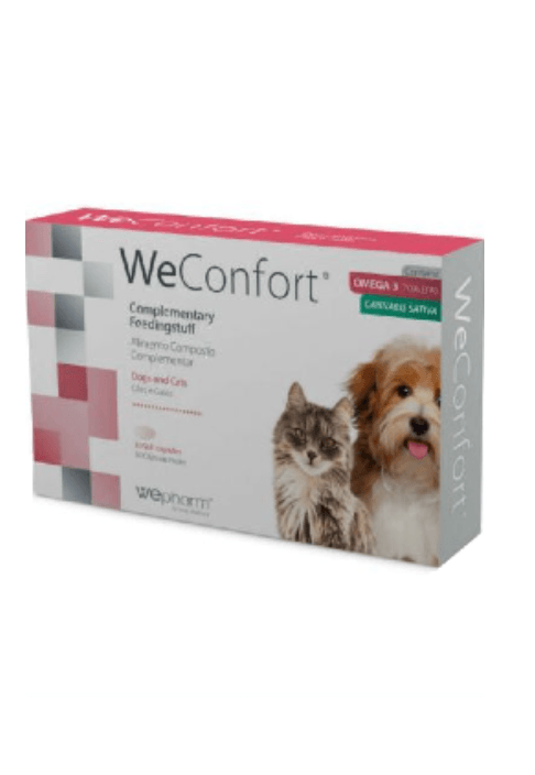 Suplemento WeConfort para cães e gatos 30 Comprimidos