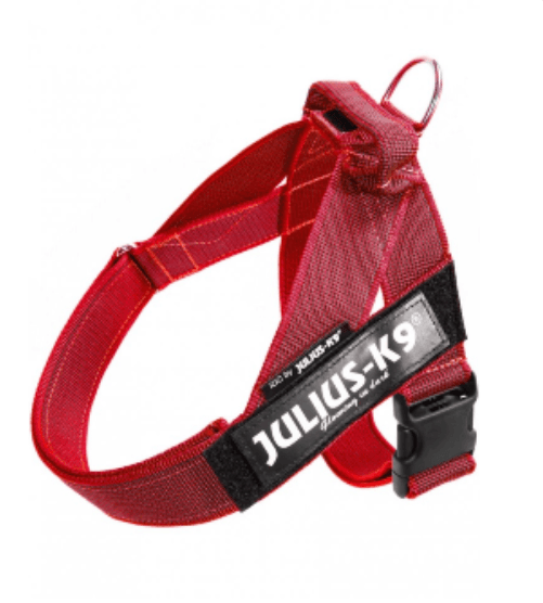 Arnês para Cão Julius-K9 IDC Color & Grey Harness Vermelho