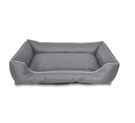Eurosiam Cama Loft Rectangular Basket Cinzento para cão