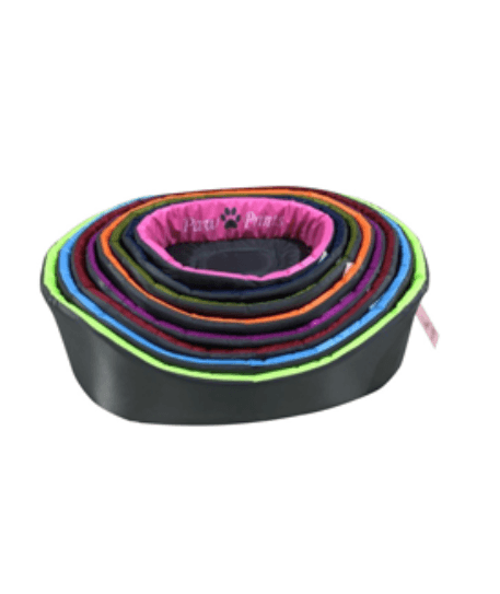 Eurosiam Cama Oval Colored Basket para cão