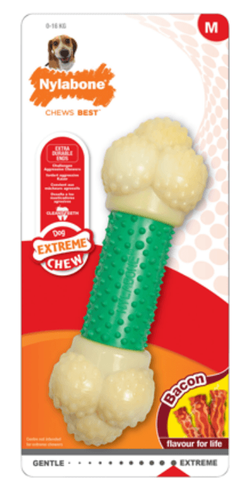 Brinquedo para cão Nylabone Dog Extreme Chew Double Action