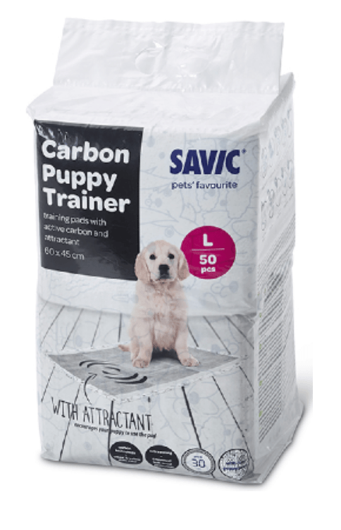 Tapetes para cão Savic Puppy Trainer Carbon Pads