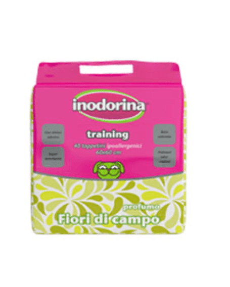 Inodorina Training Tapetes Higiénicos Flores do Campo para cão