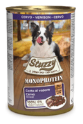 Stuzzy Monoprotein Grain & Gluten Free Dog Venison Wet (Lata) | 400 g