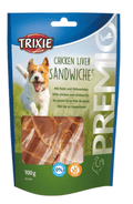 Biscoitos para cão Trixie Dog Snack Premio Chicken Liver Sandwiches