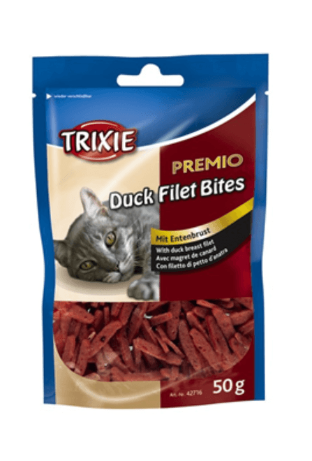 Biscoitos para Gato Trixie Cat Snack Prémio Duck Filet Bites