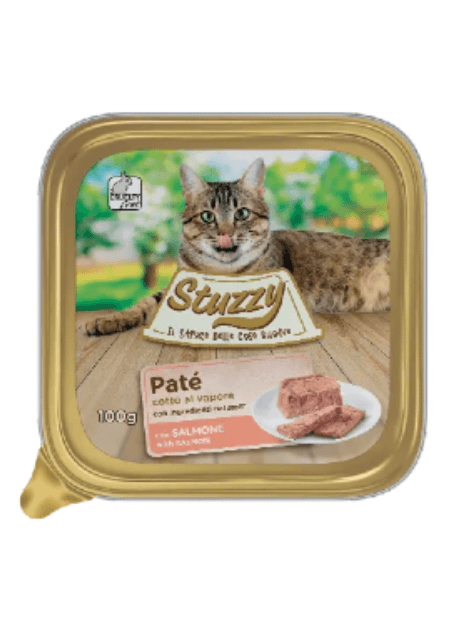 Ração húmida para Gatos Mister Stuzzy Cat | Salmon 16 x 100g