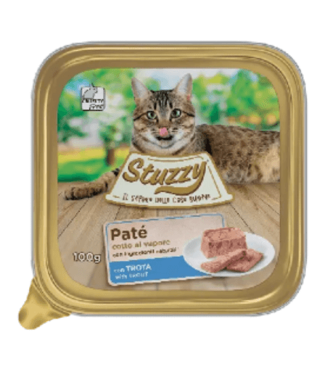 Ração húmida para Gatos Mister Stuzzy Cat | Trout 16 x 100g