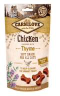 Carnilove Cat Soft Snack Chicken & Thyme para Gatos 50g