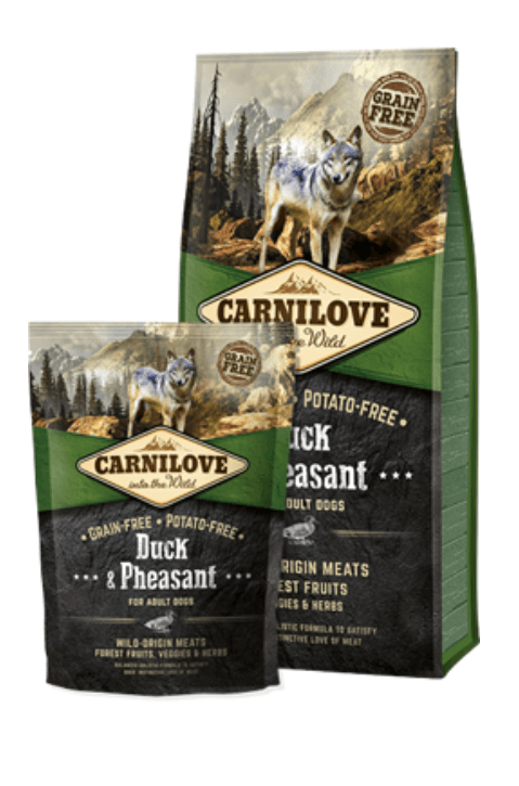 Carnilove Grain-Free Duck & Pheasant Adult Dog 12 kg
