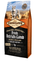 Carnilove Grain-Free Fresh Ostrich & Lamb Adult Small Dog 1,5Kg