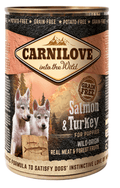 Carnilove Grain-Free Salmon & Turkey Puppies Wet (Lata) 400 g