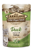 Carnilove Grain-Free Cat Duck with Catnip Wet (Saqueta) 85 g