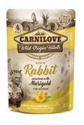 Carnilove Grain-Free Cat Rabbit with Marigold for Kittens Wet (Saqueta) 85 g