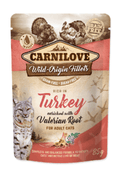 Carnilove Grain-Free Cat Turkey with Valerian Root Wet (Saqueta) 85 g