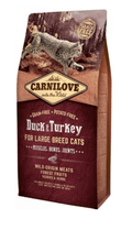 Carnilove Grain-Free Cat Adult Large Breed Duck & Turkey