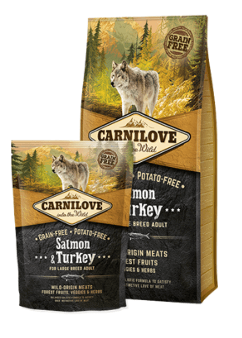 Carnilove Grain-Free Salmon & Turkey Adult Large Dog