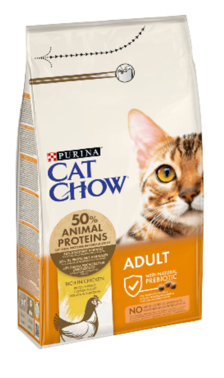 Ração para Gatos Cat Chow Adult Chicken