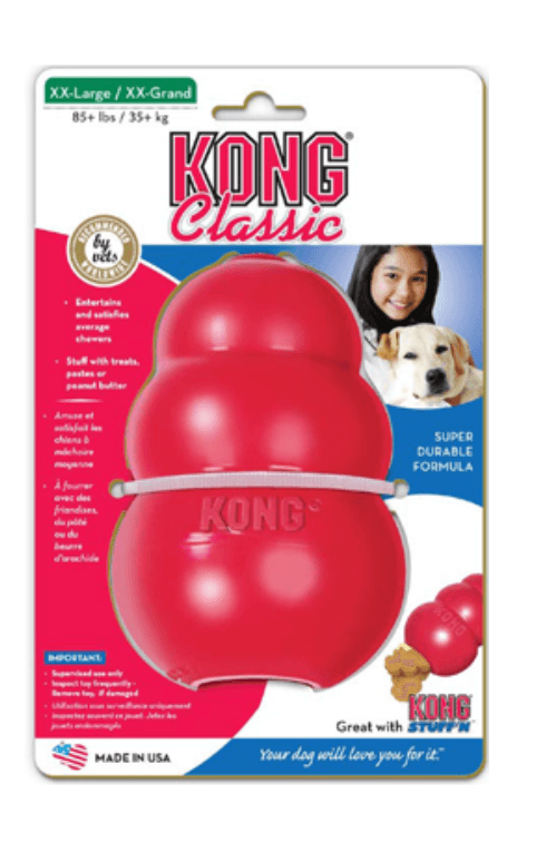 Kong Classic Porta-Snacks Vermelho