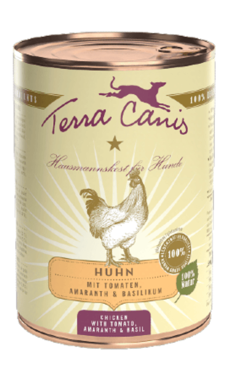Terra Canis Frango com Tomate, Amaranto e Manjericão Wet (Lata)