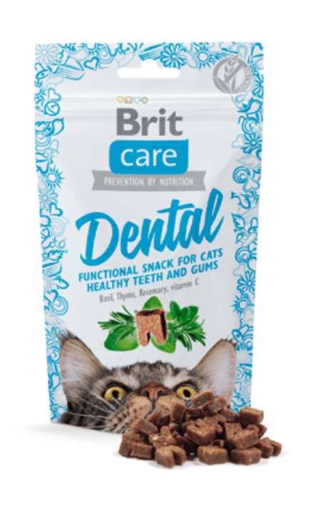 Brit Care Cat Snack Dental para Gato 50 g