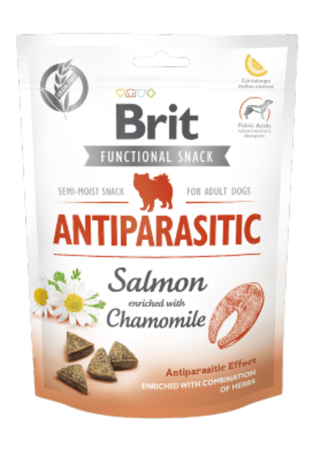 Brit Care Dog Functional Snack Antiparasitic Salmon 150 g