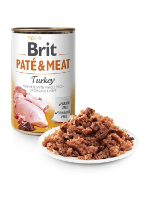 Brit Care Dog Paté & Meat Turkey Wet (Lata) 400 g