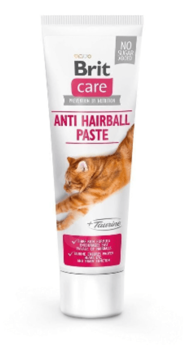 Brit Care Cat Pasta Anti Bolas de Pêlo | Malte with Taurine 100g