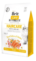 Brit Care Cat Grain Free Haircare Healthy & Shiny Coat Salmon & Chicken 400 g