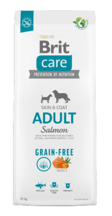 Brit Care Dog Grain-free Adult Salmon 12 kg